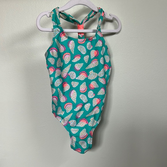 Cat & Jack Swim 2 For 2 5t Swimsuit With A Shell Print Poshmark